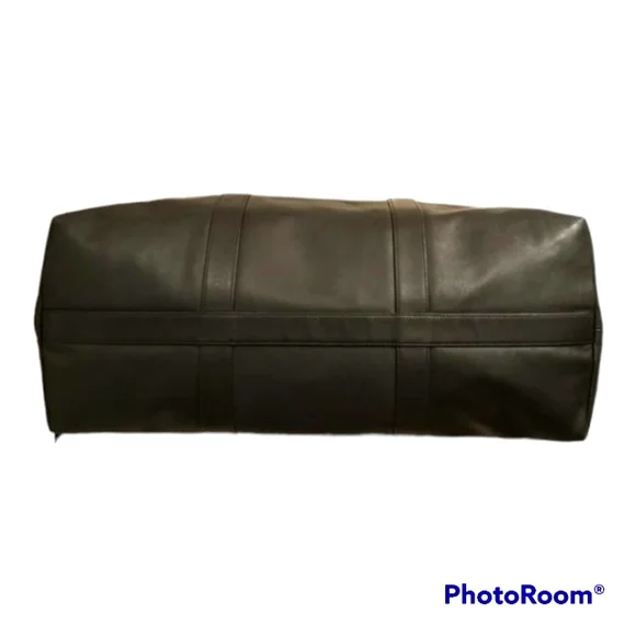 COACH X LEXUS Limit Edition Black Leather Travel Weekender Duffel Authentic EUC - Picture 11 of 16